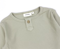 Lil Atelier moss gray top
